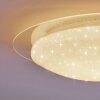 Cure Plafondlamp LED Wit, 1-licht, Afstandsbediening, Kleurwisselaar