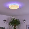 Cure Plafondlamp LED Wit, 1-licht, Afstandsbediening, Kleurwisselaar