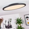 Nexo Plafondpaneel LED Zwart, 1-licht, Afstandsbediening