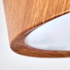 Nexo Plafondlamp LED Hout donker, 1-licht