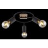 Globo JOSELLA Spotlamp Hout donker, 3-lichts
