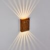 Benin Muurlamp LED Roest, 2-lichts