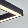 Cavareno Plafondlamp LED Zwart, 1-licht