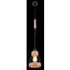 Globo HALIA Hanger Bruin, Zwart, 1-licht