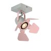 Lucide PICTO Plafondlamp Grijs, Roze, 1-licht