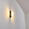 Arvier Buiten muurverlichting LED Zwart, 1-licht