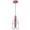 Lucide POLA Hanglamp Roze, 1-licht