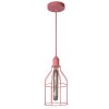 Lucide POLA Hanglamp Roze, 1-licht