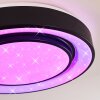 Grimacco Plafondlamp LED Zwart, 1-licht, Kleurwisselaar