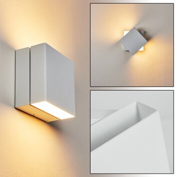 Fontanile Buiten muurverlichting LED Wit, 1-licht