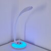 Paphos Tafellamp LED Wit, 1-licht, Kleurwisselaar