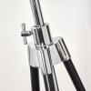Honoa Staande lamp Chroom, Zwart, 1-licht