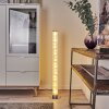 Tumurora Staande lamp LED Chroom, 1-licht, Afstandsbediening