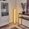 Tumurora Staande lamp LED Chroom, 1-licht, Afstandsbediening