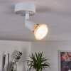 Planes Plafondlamp LED Wit, 1-licht