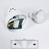 Planes Plafondlamp LED Wit, 1-licht