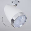 Idlewild Plafondlamp LED Chroom, Wit, 1-licht