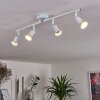 Planes Plafondlamp LED Wit, 4-lichts