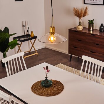 Karo Hanger Messing, 1-licht