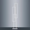 Paul Neuhaus Q-INIGO Staande lamp LED Staal geborsteld, 3-lichts, Afstandsbediening
