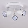 Idlewild Plafondlamp LED Chroom, Wit, 3-lichts
