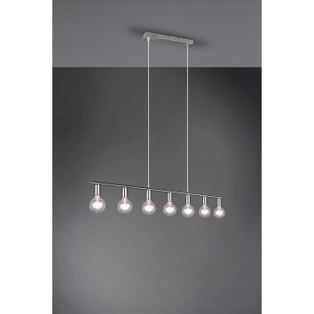 Reality Vannes Hanglamp Nikkel mat, 7-lichts
