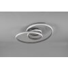 Reality Sansa Plafondlamp LED Nikkel mat, 1-licht