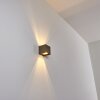 Badajoz Muurlamp LED Bruin, 1-licht