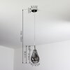 Domma Hanger Chroom, 1-licht