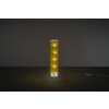 Reality Rico Tafellamp LED Chroom, 1-licht, Afstandsbediening, Kleurwisselaar