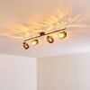 Liared Plafondlamp Zwart, 4-lichts