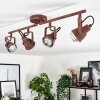 Drobak Plafondlamp Roest, 4-lichts