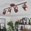 Drobak Plafondlamp Roest, 4-lichts