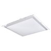 Globo RENA Plafondlamp LED Nikkel mat, Wit, 1-licht, Afstandsbediening, Kleurwisselaar