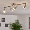 Oula Plafondlamp LED Nikkel mat, 4-lichts