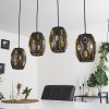 Ventmiglia Hanglamp Zwart, 4-lichts