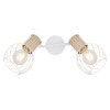 Globo LUISE Spotlamp Wit, 2-lichts