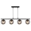 Globo BLAMA Hanger Zwart, 4-lichts