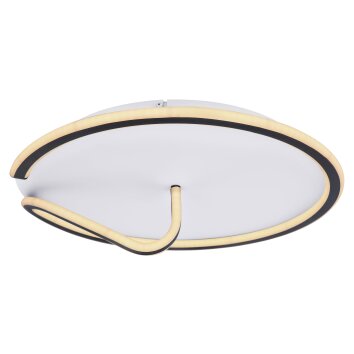 Globo RODAN Plafondlamp LED Wit, 1-licht, Afstandsbediening