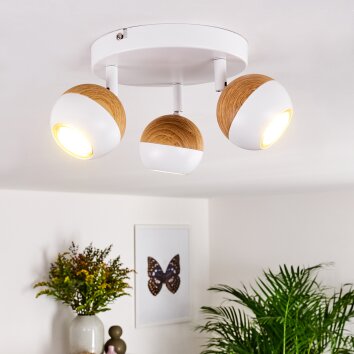 Kotaoa Plafondlamp LED Wit, 3-lichts
