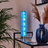 Hatara Tafellamp LED Chroom, 1-licht, Afstandsbediening, Kleurwisselaar