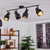 Juliboy Plafondlamp Zwart, 4-lichts
