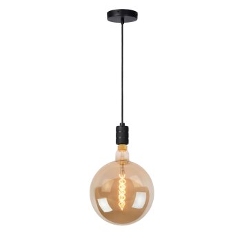 Lucide JOVA Hanglamp Zwart, 1-licht