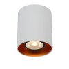 Lucide BIDO Plafondlamp Koperkleurig, Wit, 1-licht