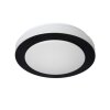 Lucide DIMY Plafondlamp LED Zwart, Wit, 1-licht