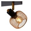 Lucide MAREN Plafondlamp Goud, Messing, Zwart, 2-lichts