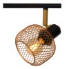Lucide MAREN Plafondlamp Goud, Messing, Zwart, 4-lichts