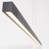 Steinhauer Light Stripe Hanglamp LED Zwart, 1-licht