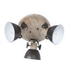 Steinhauer Gearwood Plafondlamp Antraciet, Bruin, 3-lichts