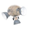Steinhauer Gearwood Plafondlamp Bruin, Grijs, 3-lichts
